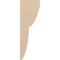 Ekena Millwork 3"W x 6"D x 18"H Thin Crestline Rough Cedar Woodgrain TimberThane Corbel, Primed Tan CORUR03X06X18CRERCPR - alternate 6